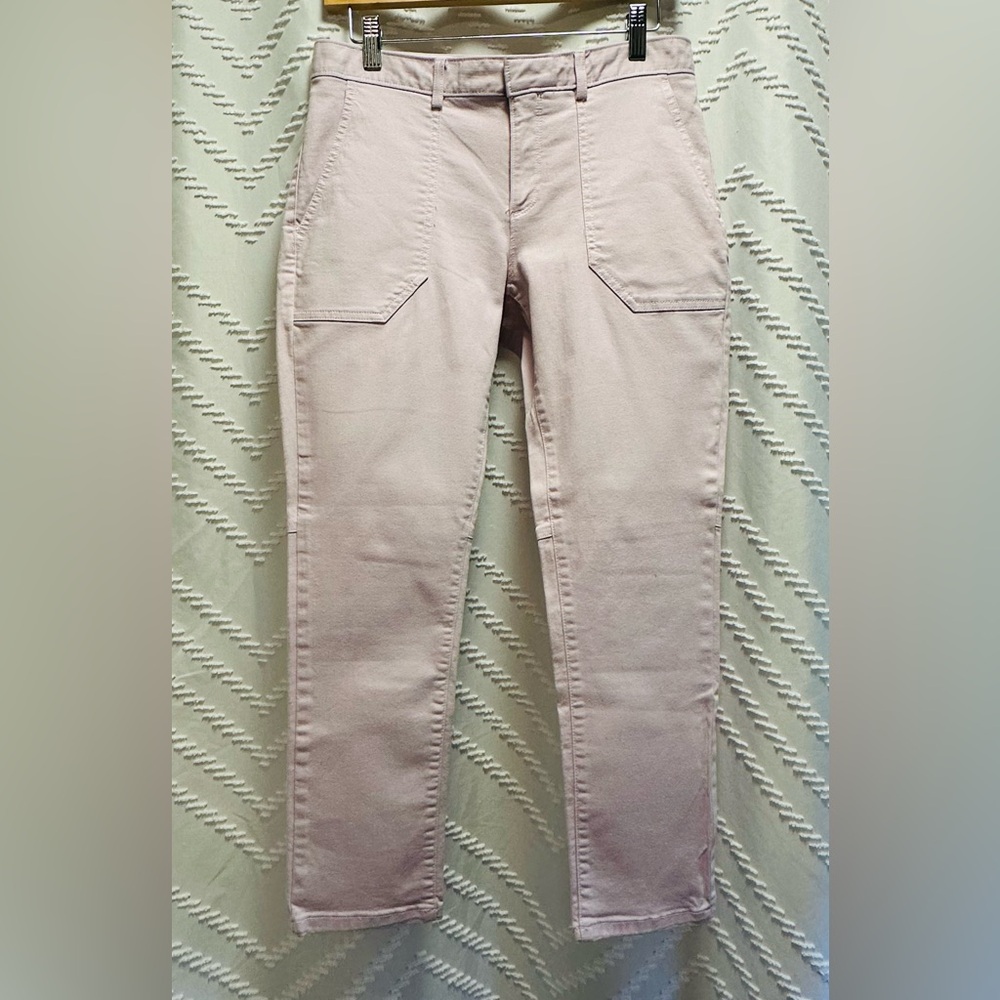 Banana Republic Lavender Sloan Pants Size 4 Peitie